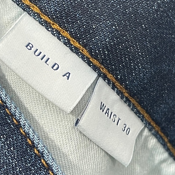 Spoke Japanese Selvedge Denim Jeans Men's Waist 30x34 Build A  Narrow Stretch - Picture 4 of 10